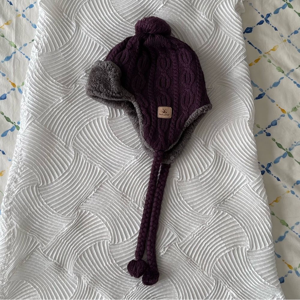 Hotwind Knitted Hat Purple